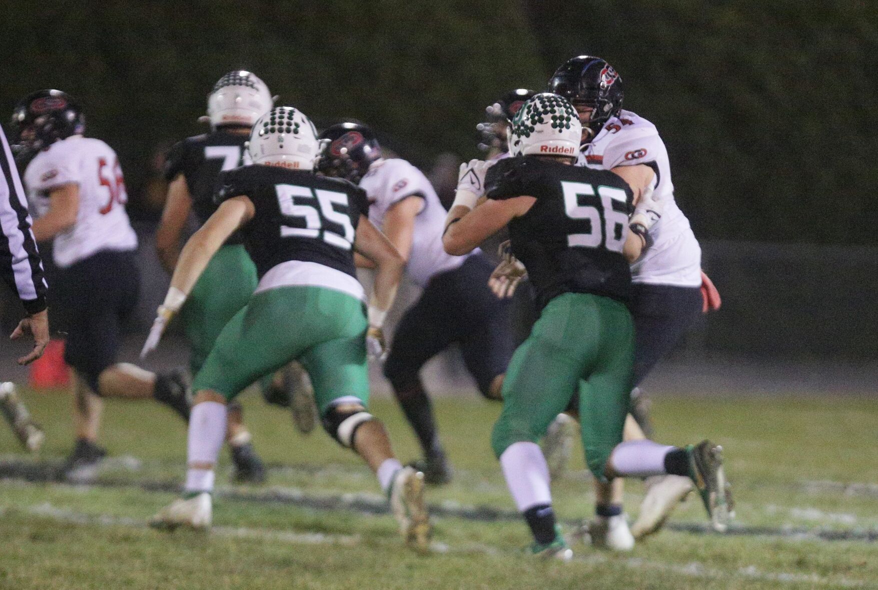 Osage football vs Clarion-Goldfield-Dows -